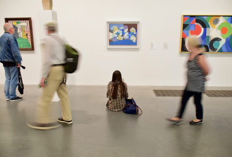 Prier avec une oeuvre d'art